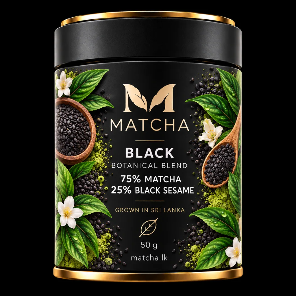 MATCHA Black product packaging