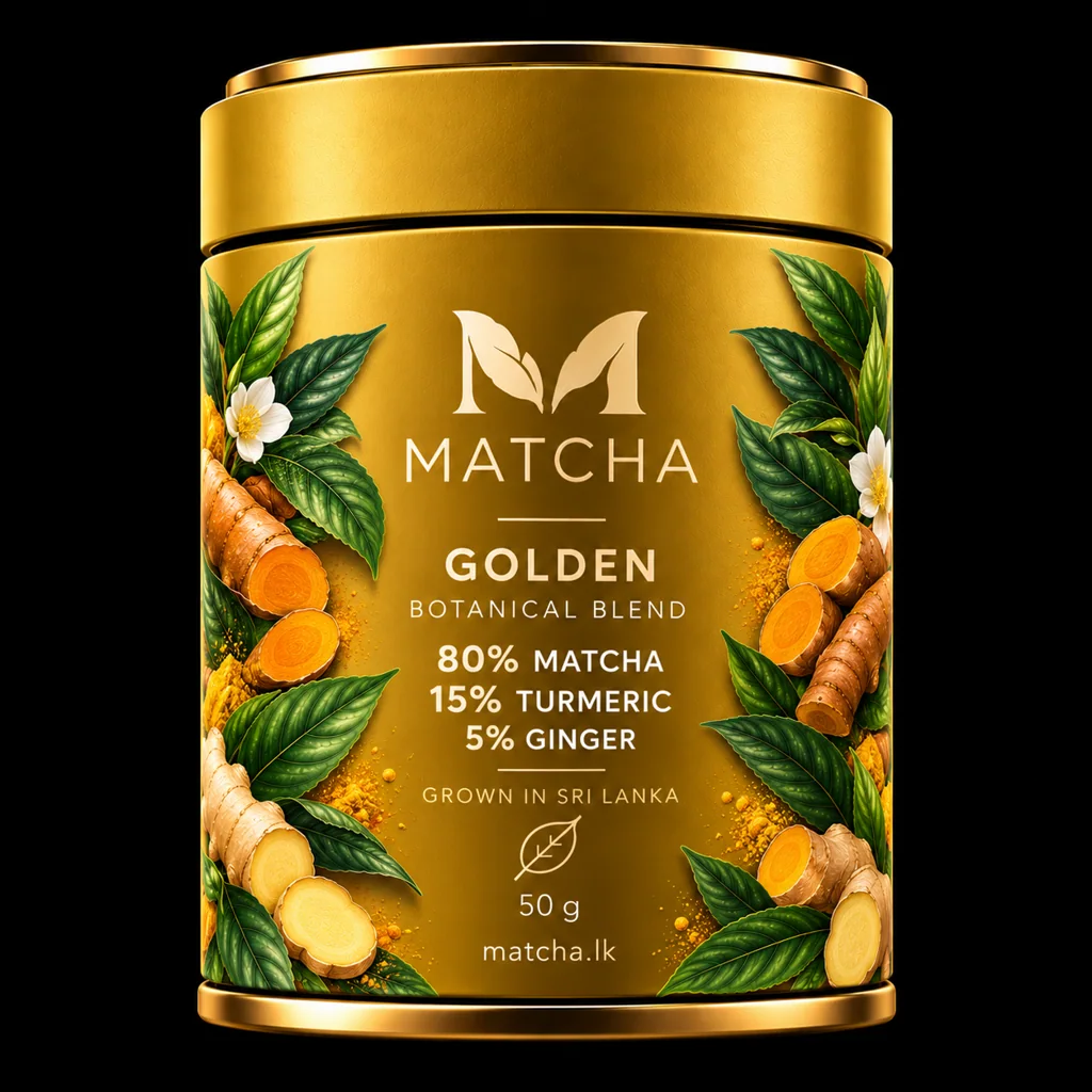 MATCHA Golden product packaging