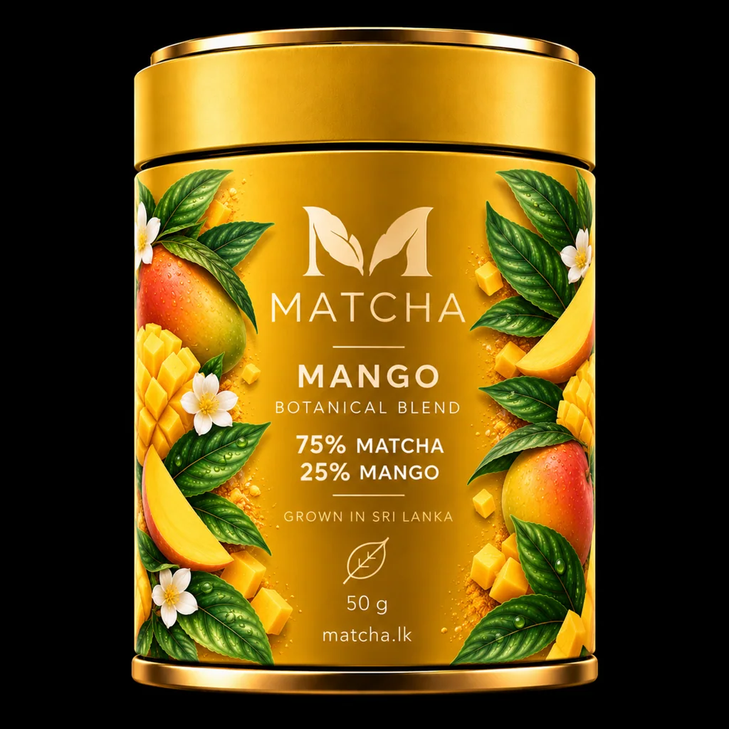MATCHA Mango product packaging
