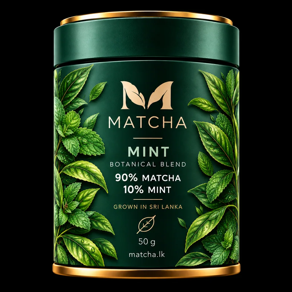 MATCHA Mint product packaging