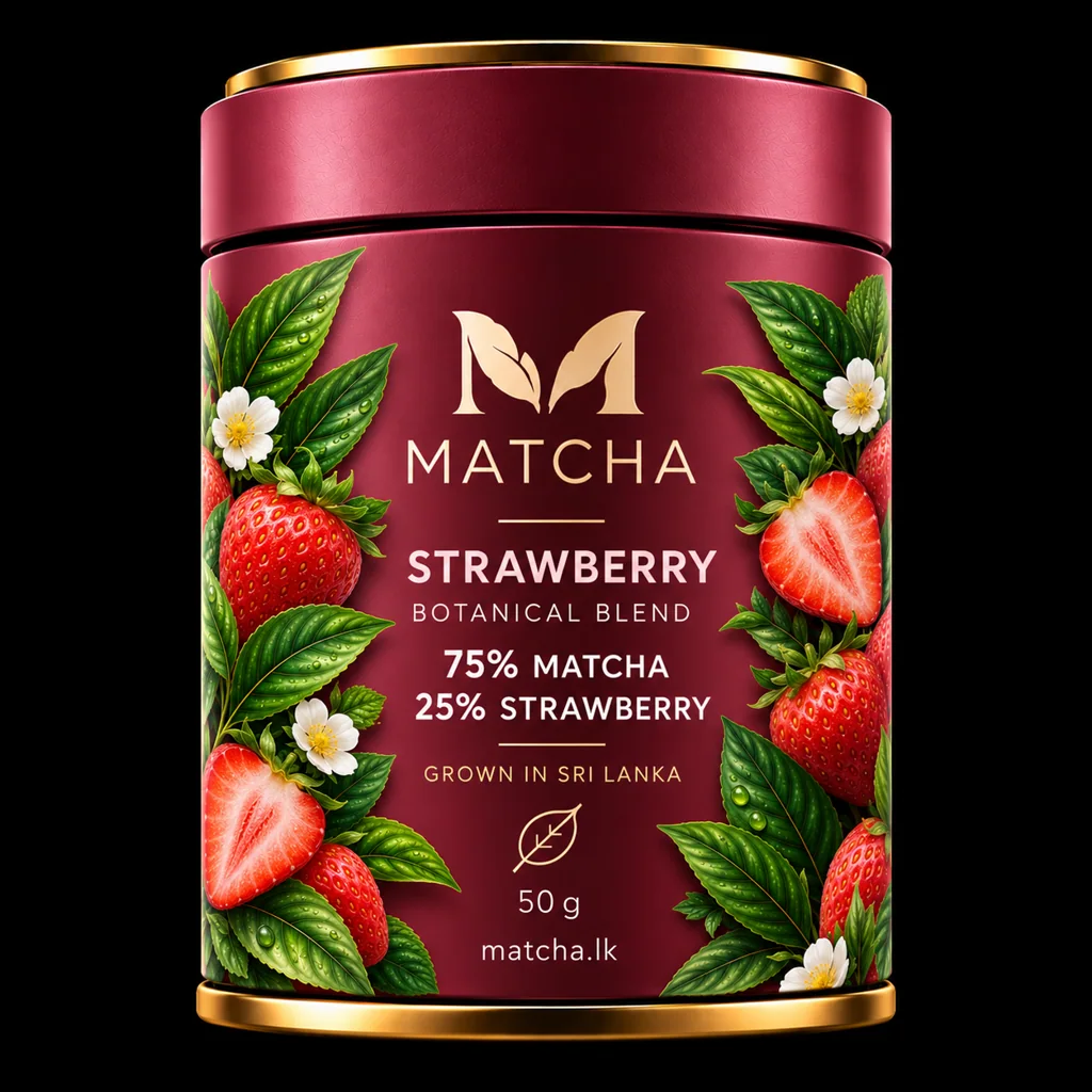 MATCHA Strawberry product packaging