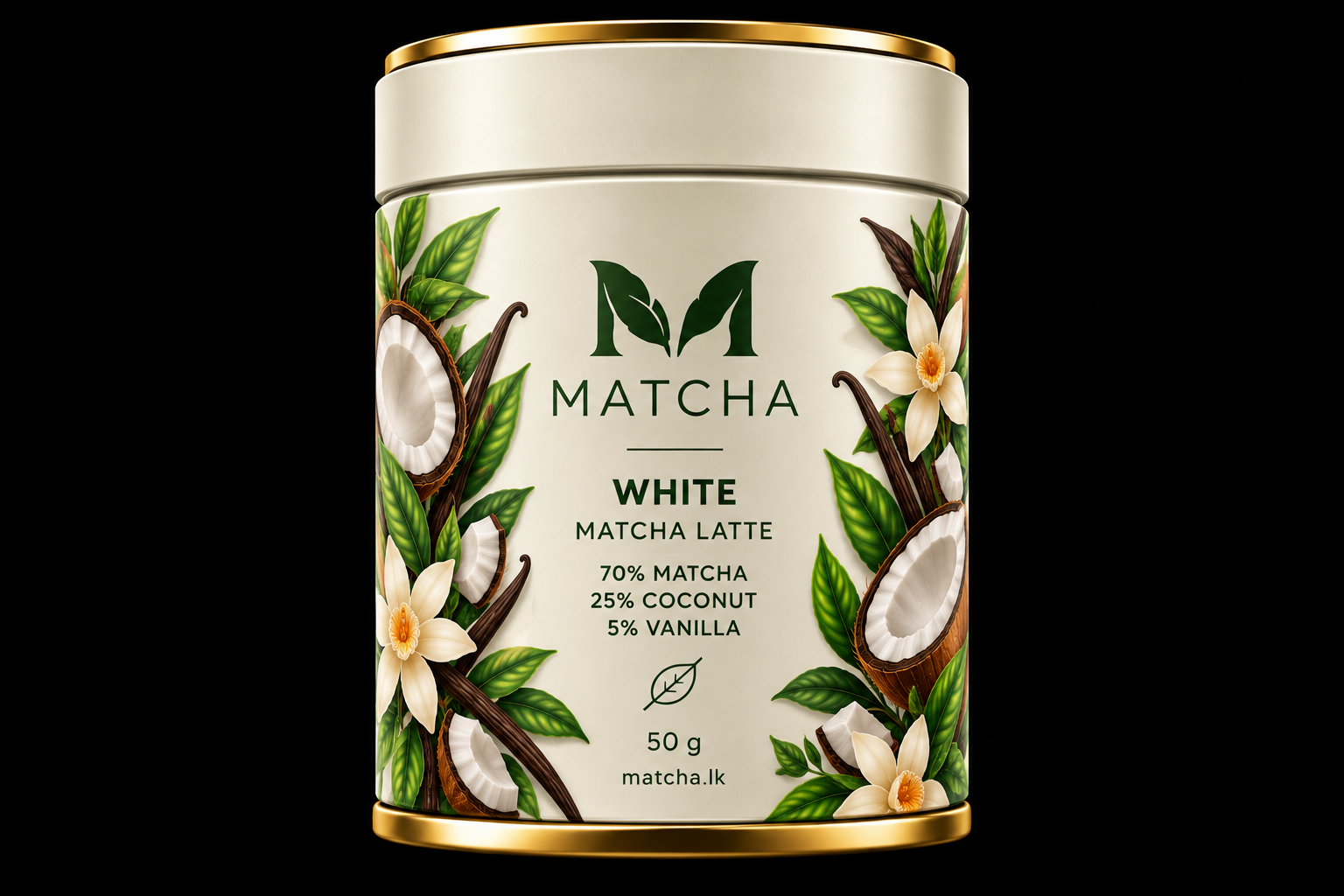 MATCHA White product packaging