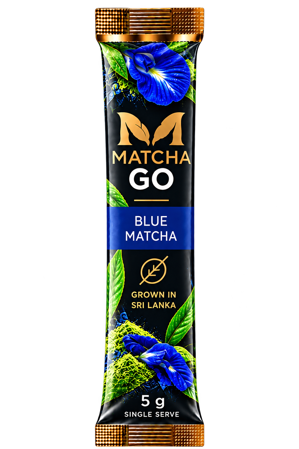 MATCHA GO Blue 5 g single-serve stick
