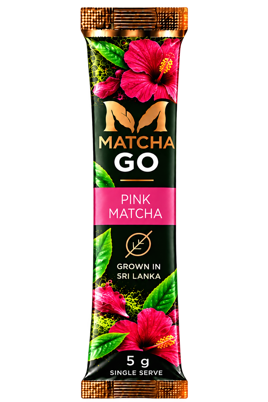 MATCHA GO Pink 5 g single-serve stick