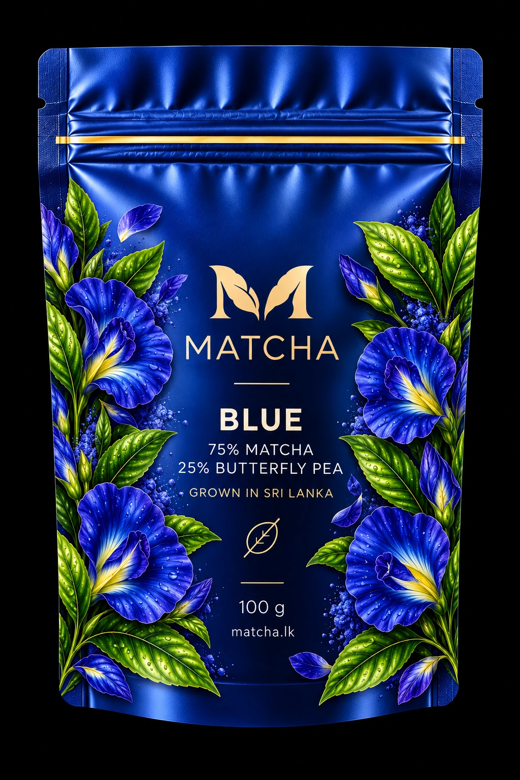 MATCHA Blue 100 g pouch collection