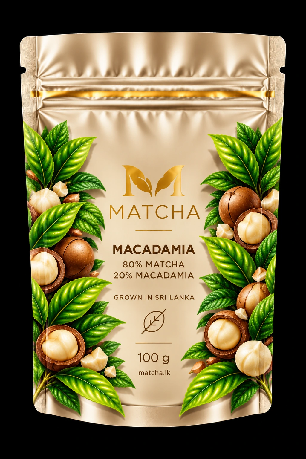 MATCHA Macadamia 100 g pouch collection