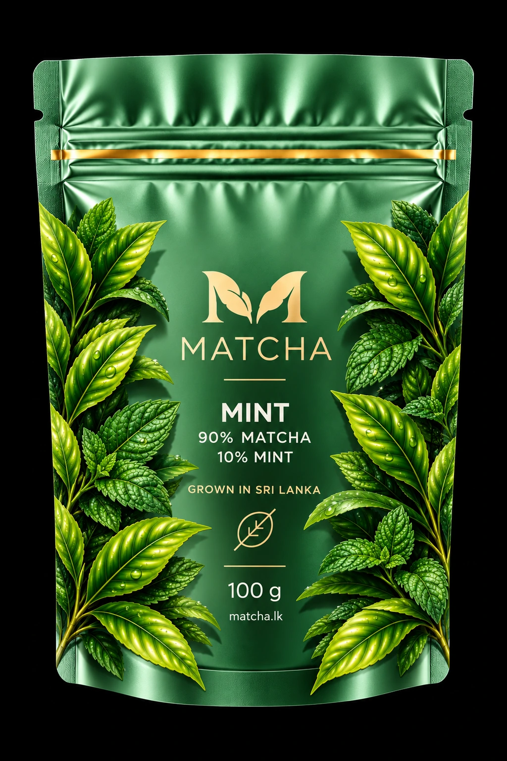 MATCHA Mint 100 g pouch collection