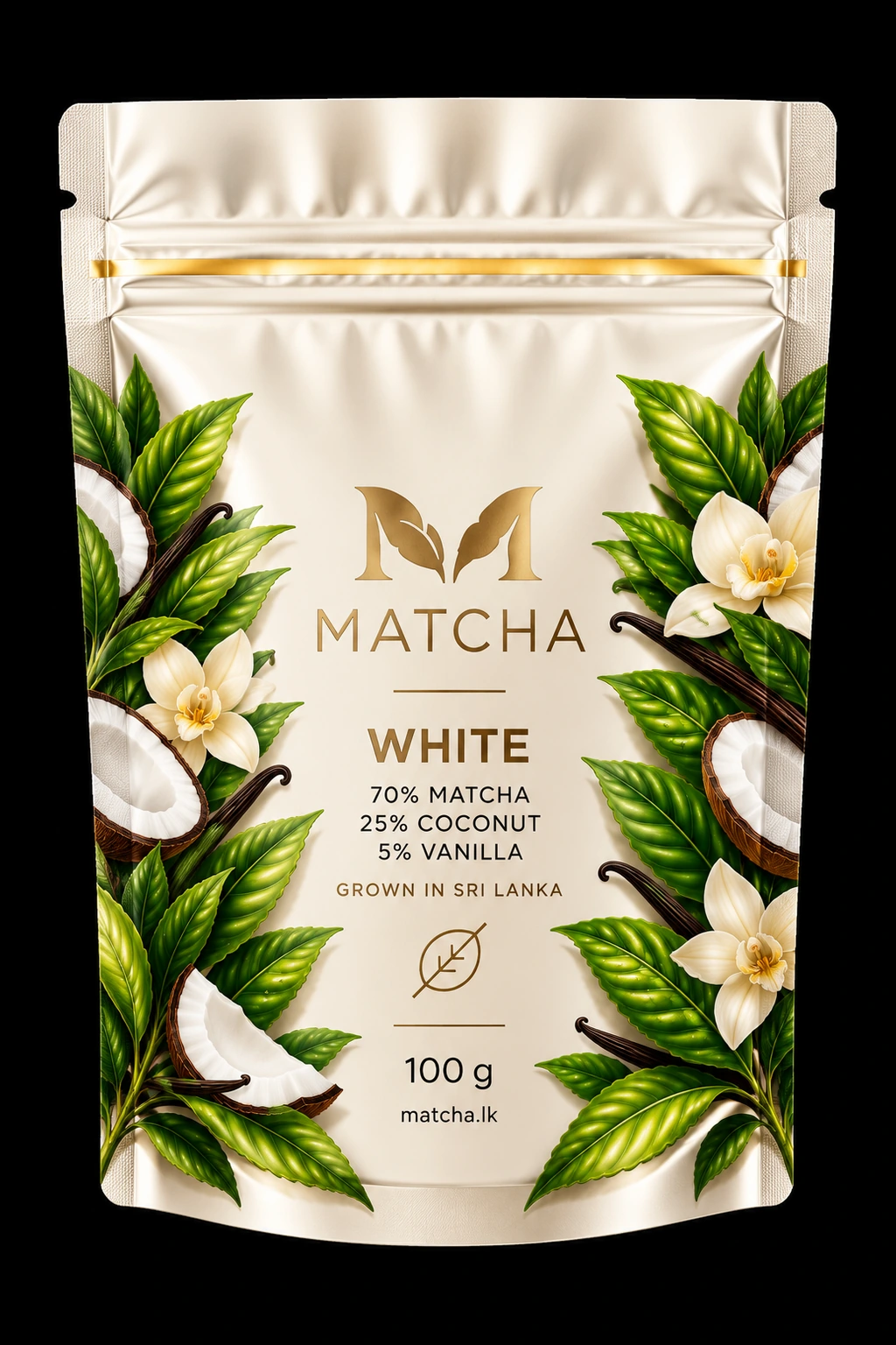 MATCHA White 100 g pouch collection