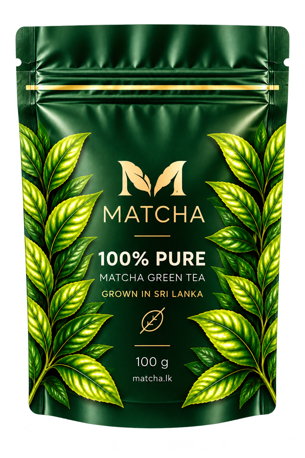 MATCHA 100% Pure 100 g refill pouch