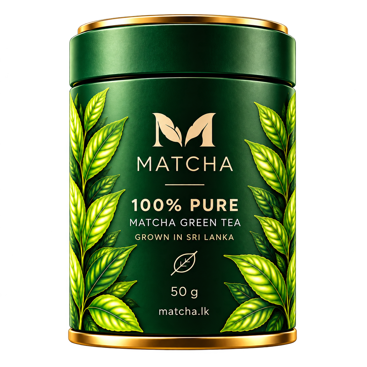 MATCHA 100% Pure 50 g metal tin
